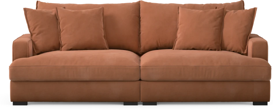 Rossi - 3-sits soffa - Orange