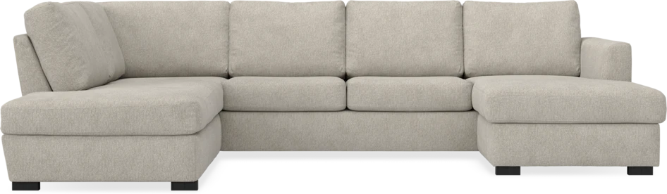 Friday - 3-sits soffa med divan vänster och schäslong höger - Beige