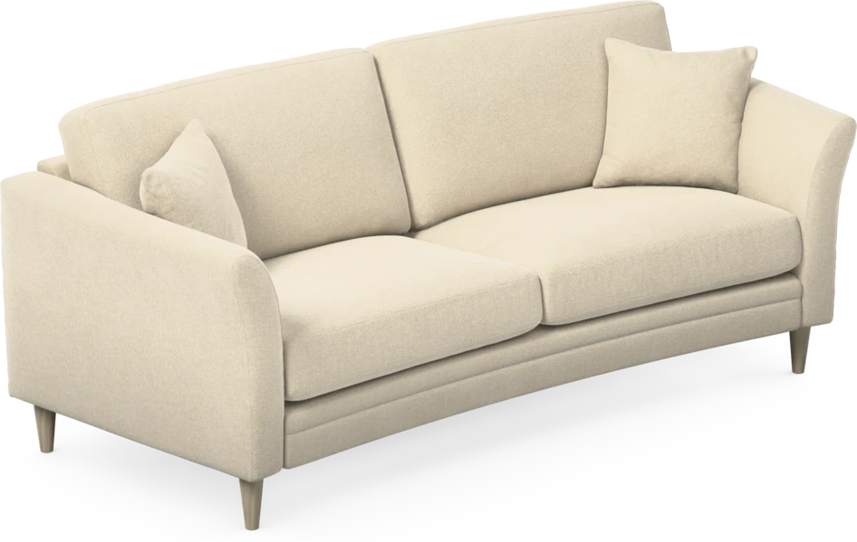 Eden - 2,5-sits soffa svängd - Beige