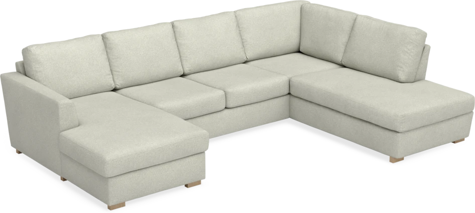 Friday - 3-sits soffa med schäslong vänster och divan höger - Beige