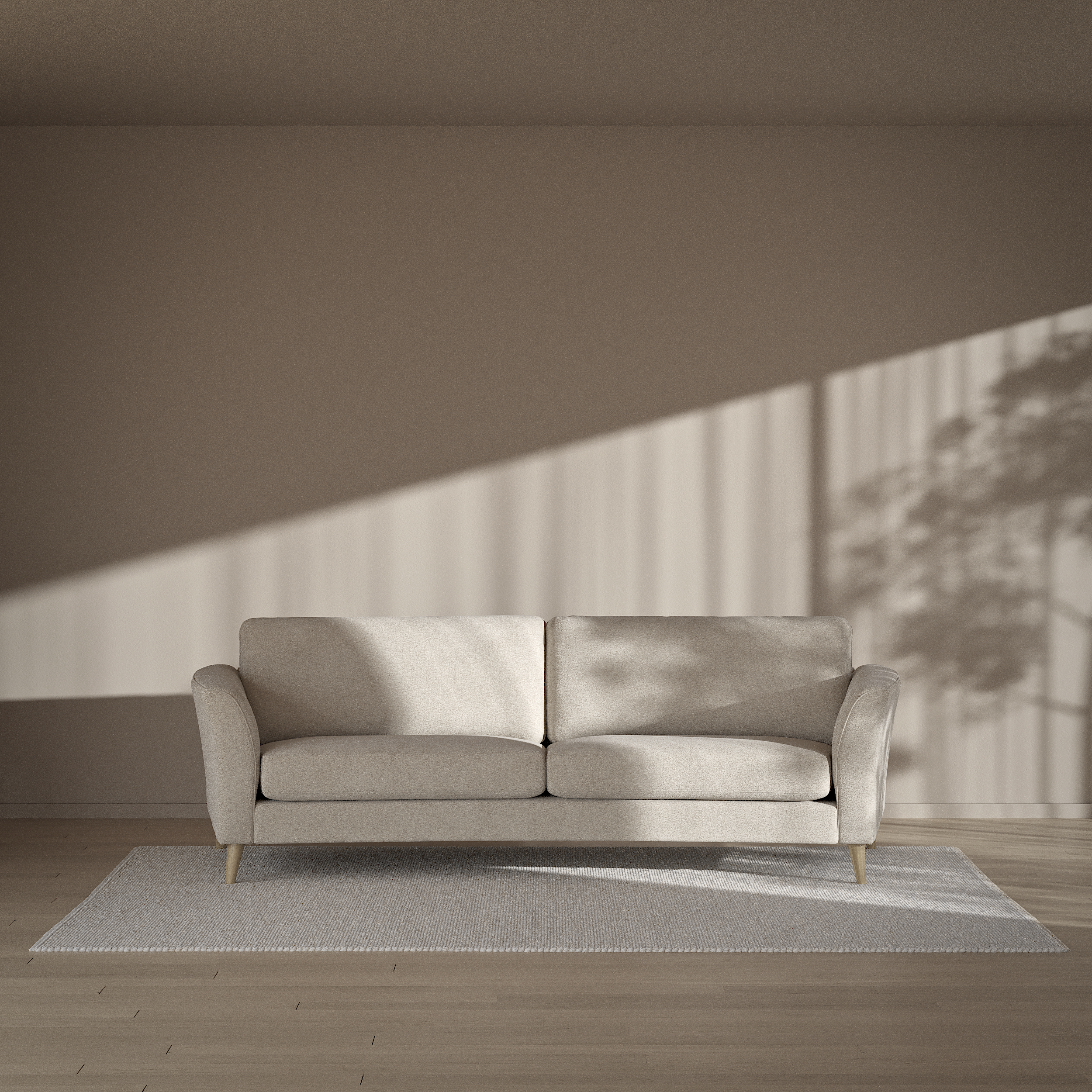 Bridge - 3-sits soffa svängd - inspiration