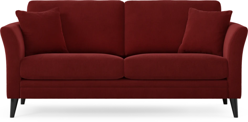 Eden - 2,5-sits soffa - Röd