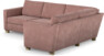 Friday - Hörnsoffa, 2,5+1,5-sits - Rosa