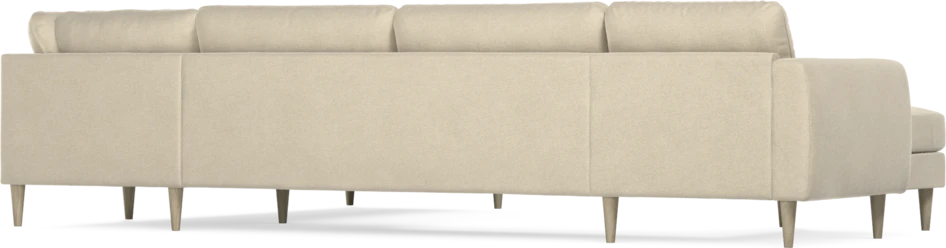 Bridge - Hörnsoffa, 3+2-sits med schäslong vänster - Beige