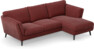 Madison - 2-sits soffa med schäslong höger - Rosa