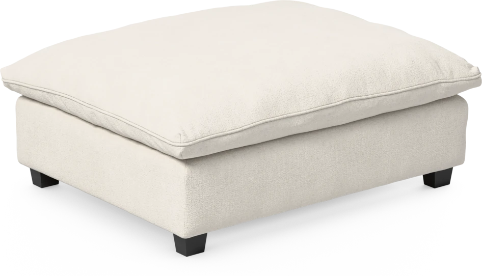 Bellora - Fotpall 130 - Vit