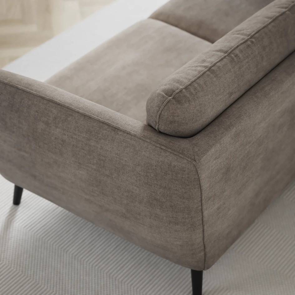 Madison Lux - Hörnsoffa med schäslong höger - Beige
