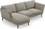 Madison Lux - 2-sits soffa med schäslong vänster - Grå