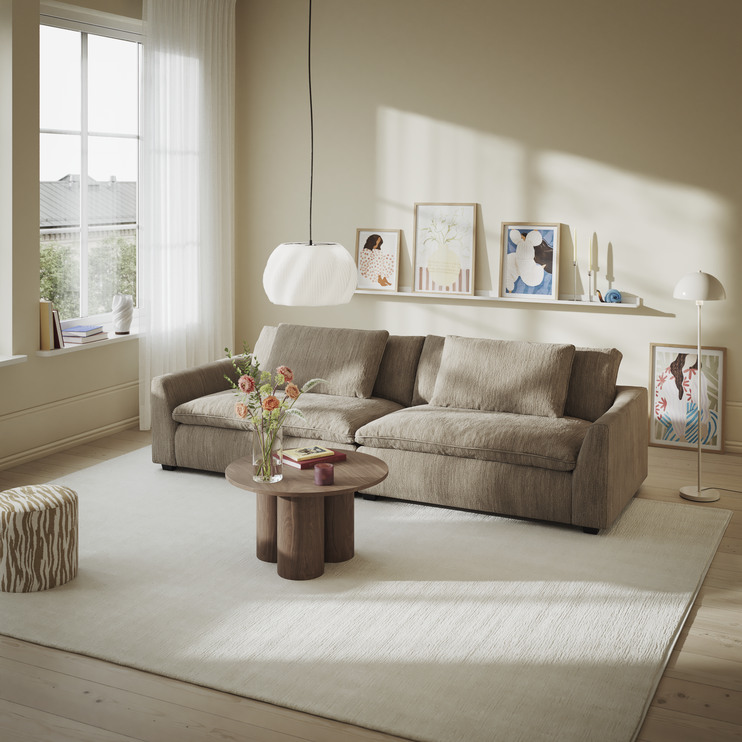 Bellora, 4-sits soffa