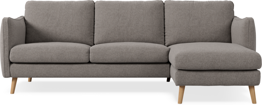 Madison Lux - 2-sits soffa med schäslong höger - Beige