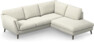 Madison - 2-sits soffa med divan höger - Vit