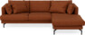 Harper - 4-sits med schäslong höger  - Orange