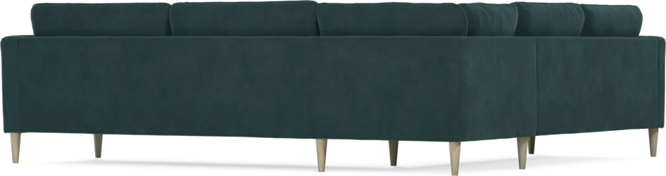 Bridge - Hörnsoffa, 2+3-sits - Blå