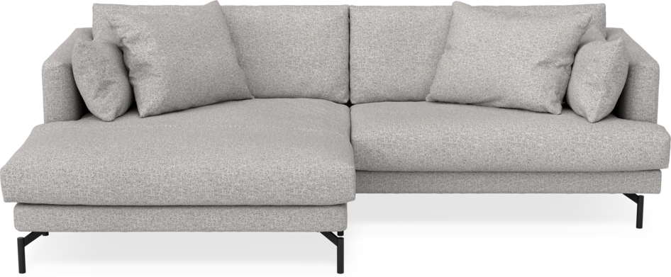 Harper - 4-sits med schäslong XL vänster - Vit