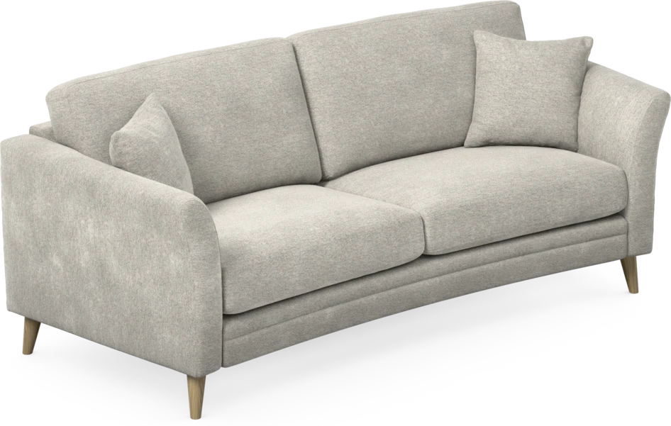 Eden - 2,5-sits soffa svängd - Grå