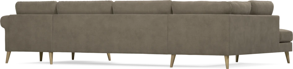 Bridge - 3-sits soffa med divan vänster och schäslong höger - Beige