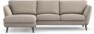 Madison Lux - 2-sits soffa med schäslong vänster - Beige