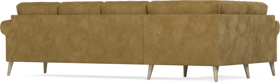Eden - Hörnsoffa, 1+3-sits - Gul