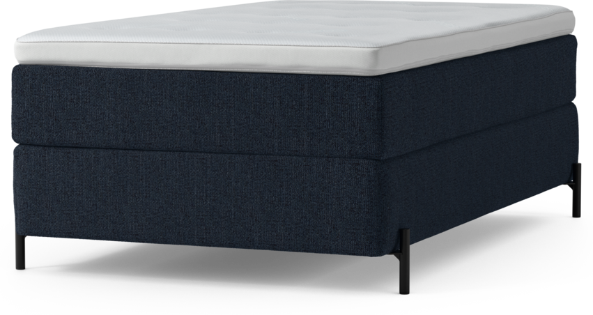 Delux Dream - Kontinentalsäng, enkelsäng 120 cm med bäddmadrass och sängben