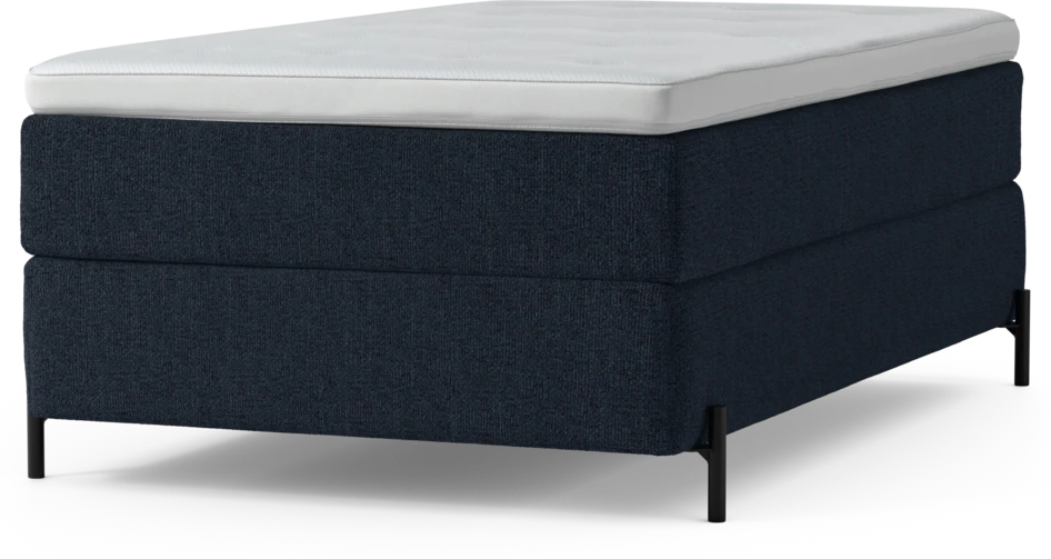 Delux Exclusive - Kontinentalsäng, enkelsäng 120 cm med bäddmadrass och sängben