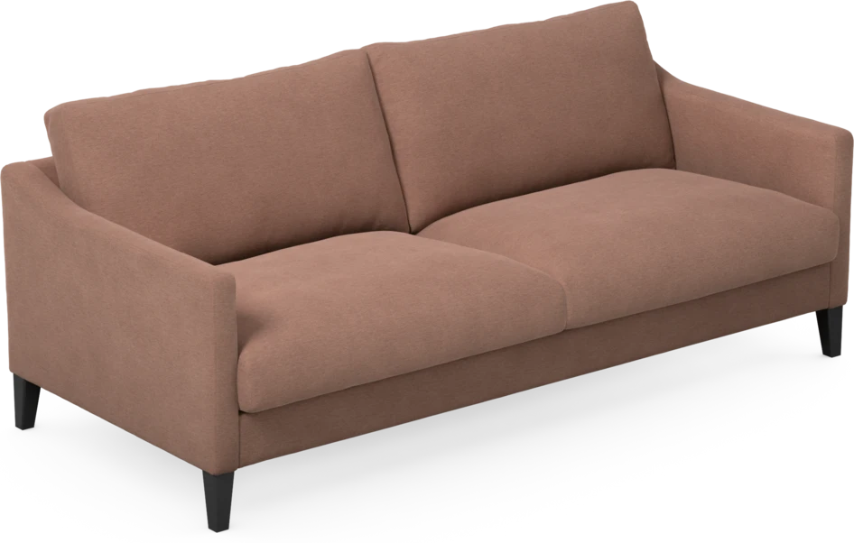 Winston - 3-sits soffa - Rosa