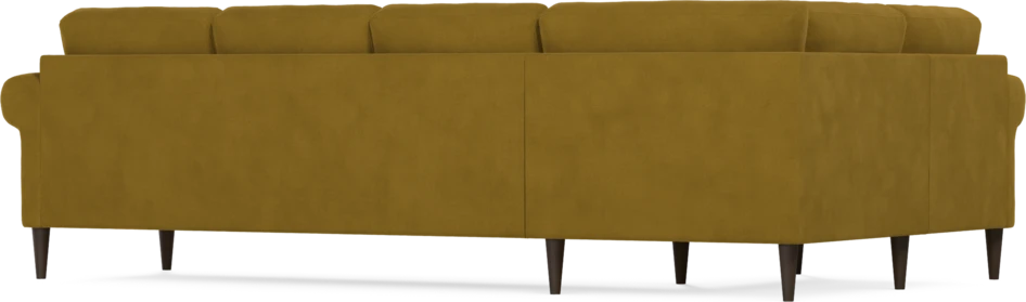 Eden - Hörnsoffa, 1+3-sits - Gul