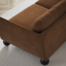Madison Lux - 3-sits soffa med divan höger - Brun