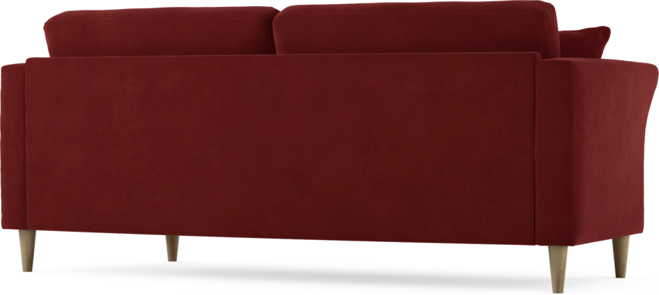 Eden - 2,5-sits soffa svängd - Röd