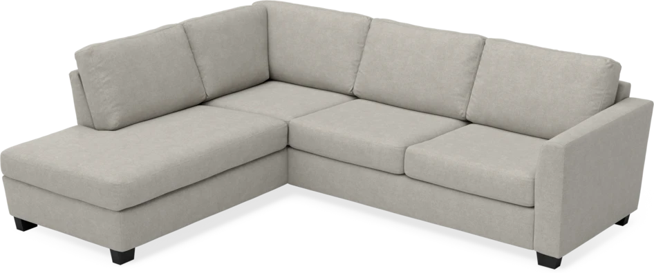 Friday - 2,5-sits soffa med divan vänster - Beige