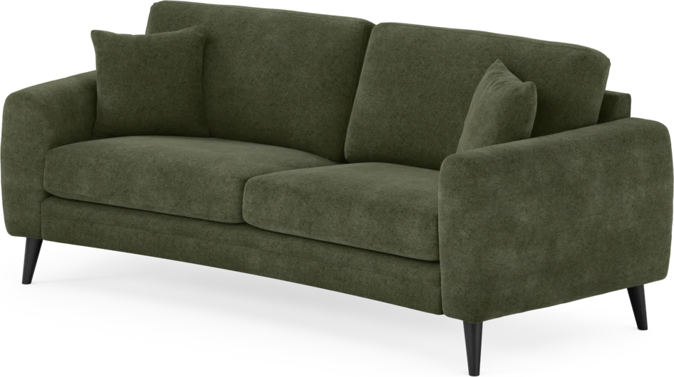 Eden - 2,5-sits soffa svängd - Grön