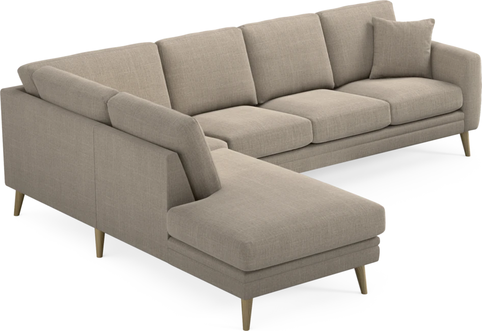 Eden - 3-sits soffa med divan - Beige