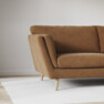 Madison Lux - 2-sits soffa med schäslong vänster - Brun