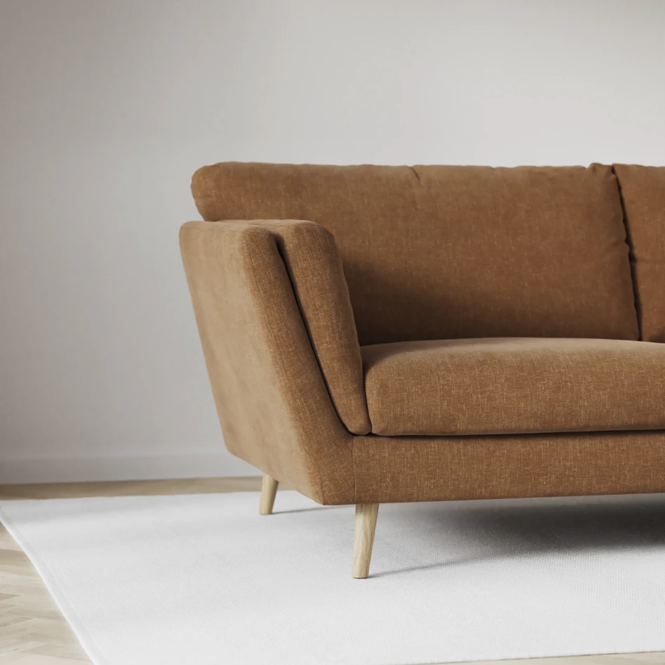 Madison Klädsel - Klädsel till 3-sits soffa - Brun