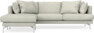 Harper - 4-sits med schäslong vänster - Beige