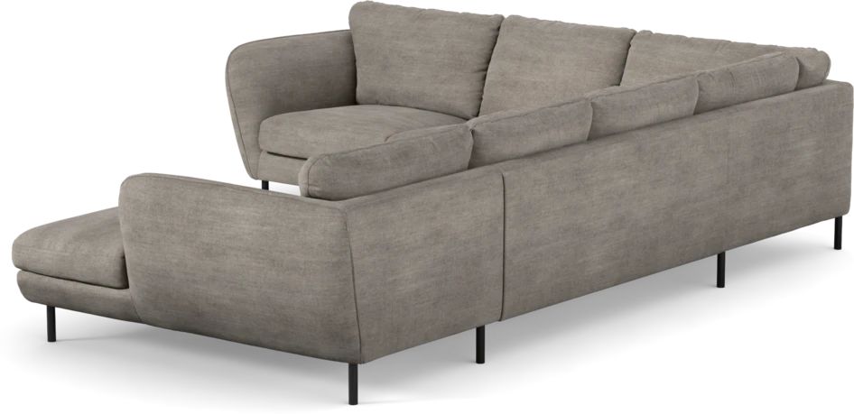 Madison Lux - Hörnsoffa med schäslong höger - Beige