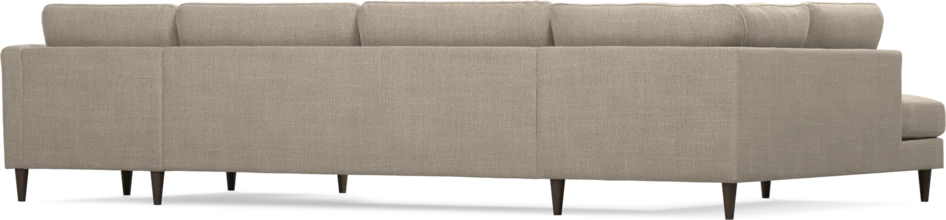 Bridge - 3-sits soffa med divan vänster och schäslong höger - Beige