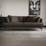 Harper - 3-sits soffa - Brun