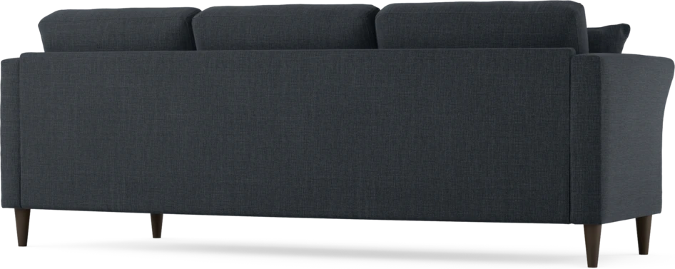 Eden - 3-sits soffa svängd - Blå