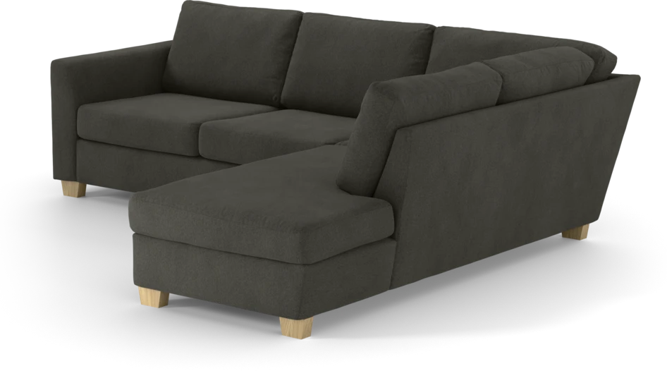 Friday - 2,5-sits soffa med divan höger - Grå