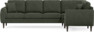 Eden - Hörnsoffa, 3+1-sits - Grön