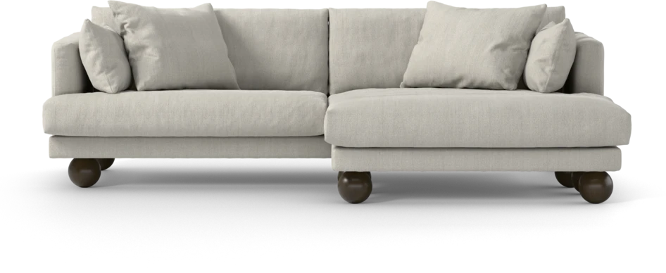 Harper - 4-sits med schäslong XL höger - Beige