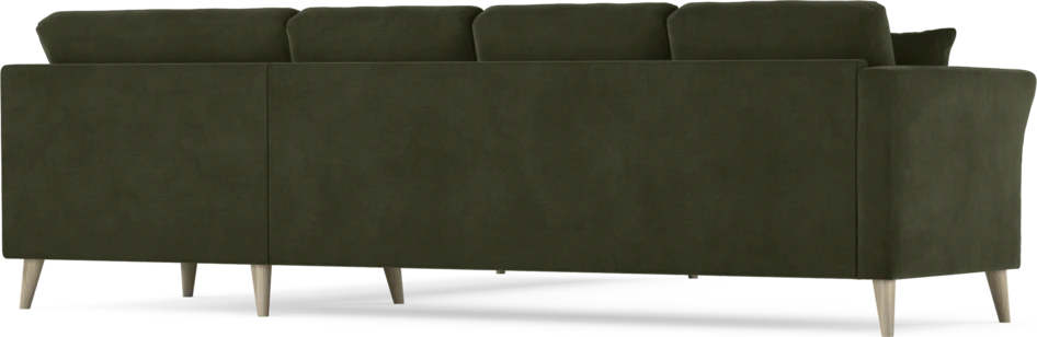 Eden - Hörnsoffa, 3+3-sits - Grön