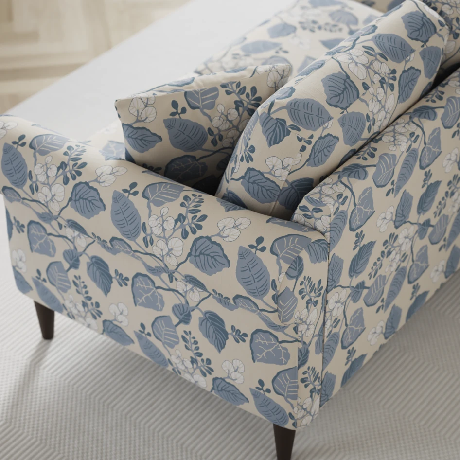 Eden - 2,5-sits soffa svängd - Flerfärgad