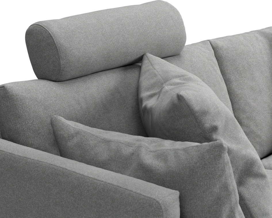 Harper - Nackkudde - Grå