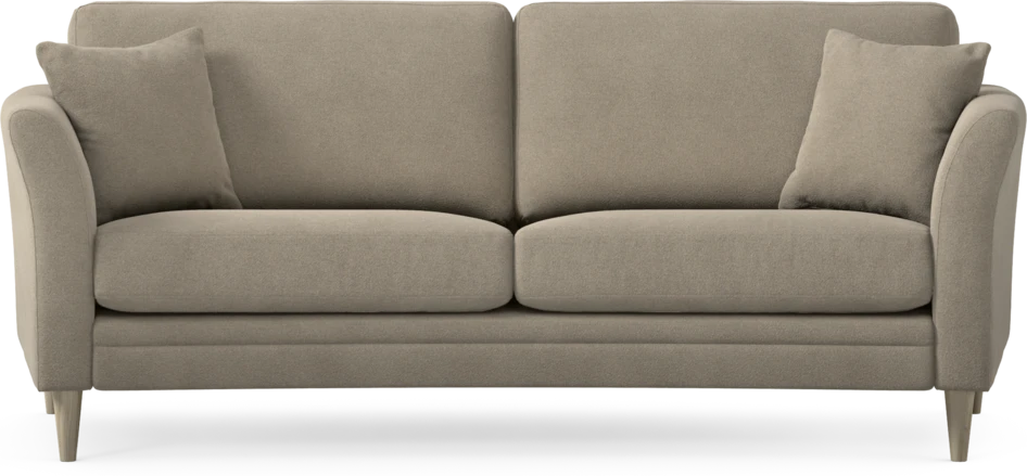 Eden - 2,5-sits soffa svängd - Beige