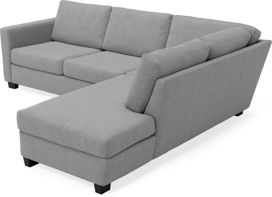 Friday - 2,5-sits soffa med divan höger - Grå