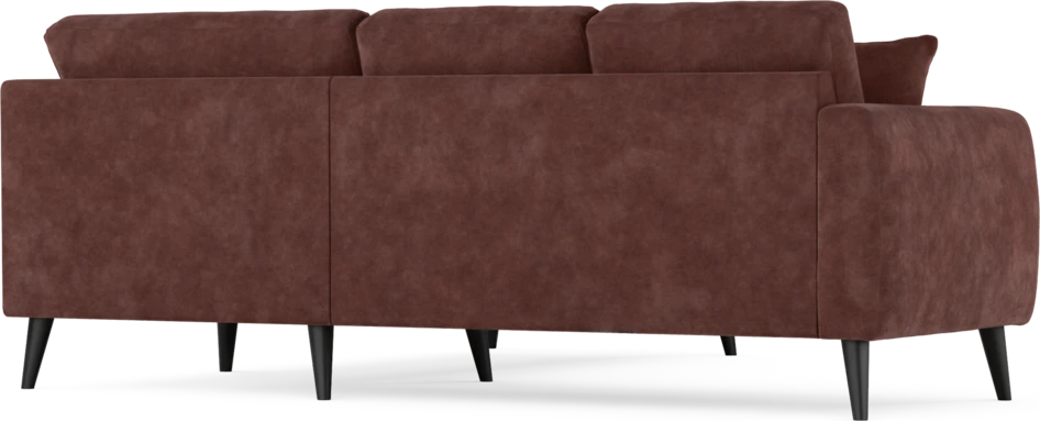 Eden - Hörnsoffa, 2+2-sits - Röd