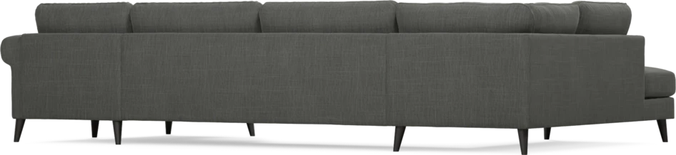 Bridge - 3-sits soffa med divan vänster och schäslong höger - Grå