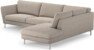 Madison Lux - 3-sits soffa med divan höger - Beige