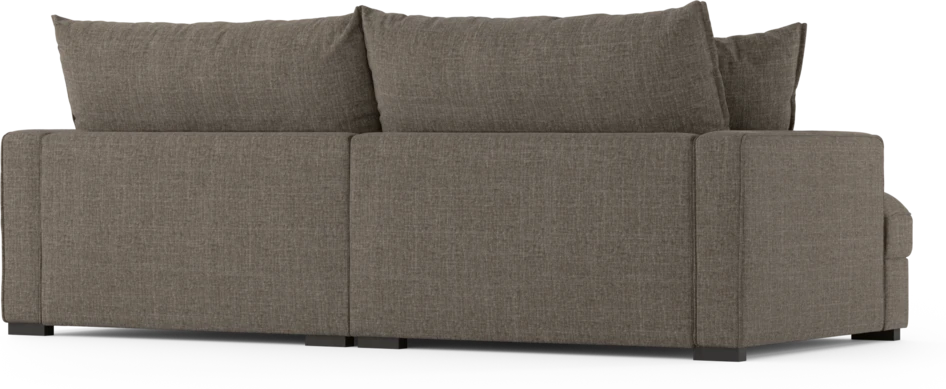 Rossi - 3-sits soffa - Brun